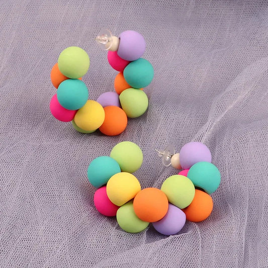 Bubblegum Ball Earrings